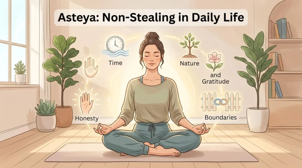 Asteya Meaning in Yoga: 8 Ways to Practice Non-Stealing Daily