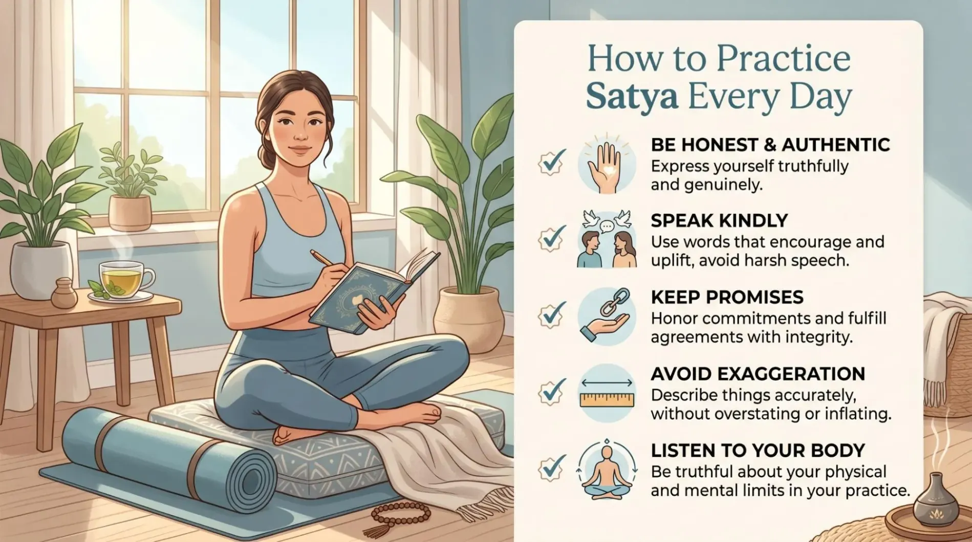 Helpful Satya Meaning in Yoga Philosophy: 7 Ways