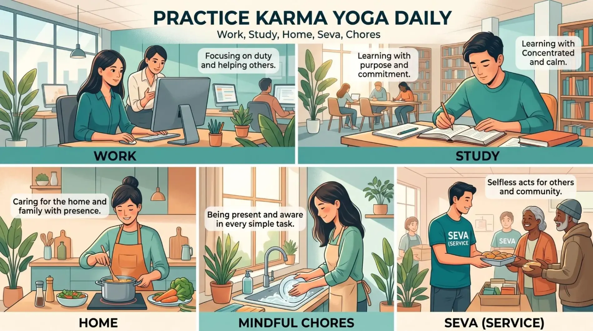 What Is Karma Yoga for Beginners? 7 Easy Tips