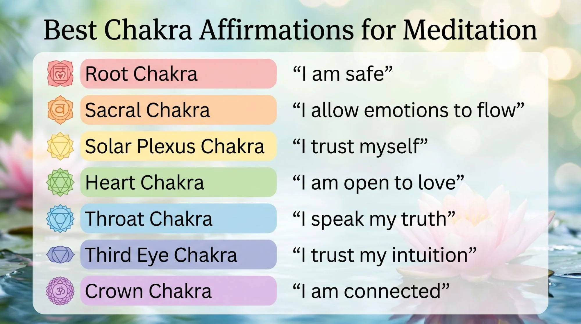 7-Step Chakra Meditation for Beginners Guide to Calm Energy