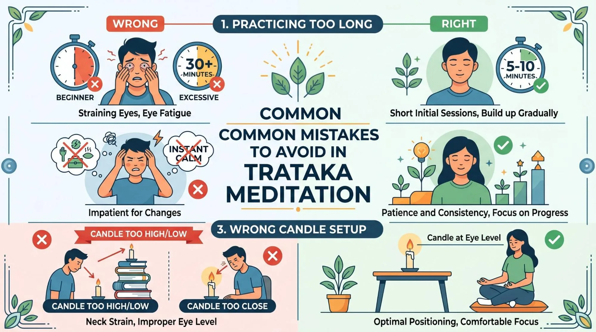 9 Trataka Meditation Candle Gazing Benefits & Safe Steps