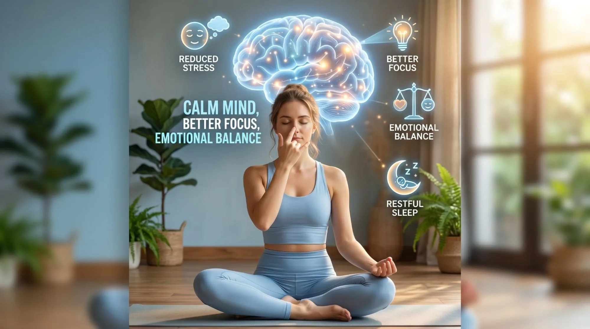 7 Nadi Shodhana Pranayama Benefits, Steps & Safety Tips