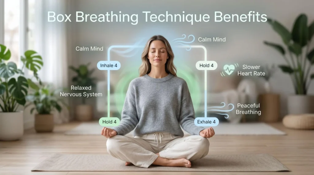 Box Breathing Technique Benefits: 10 Powerful Ways