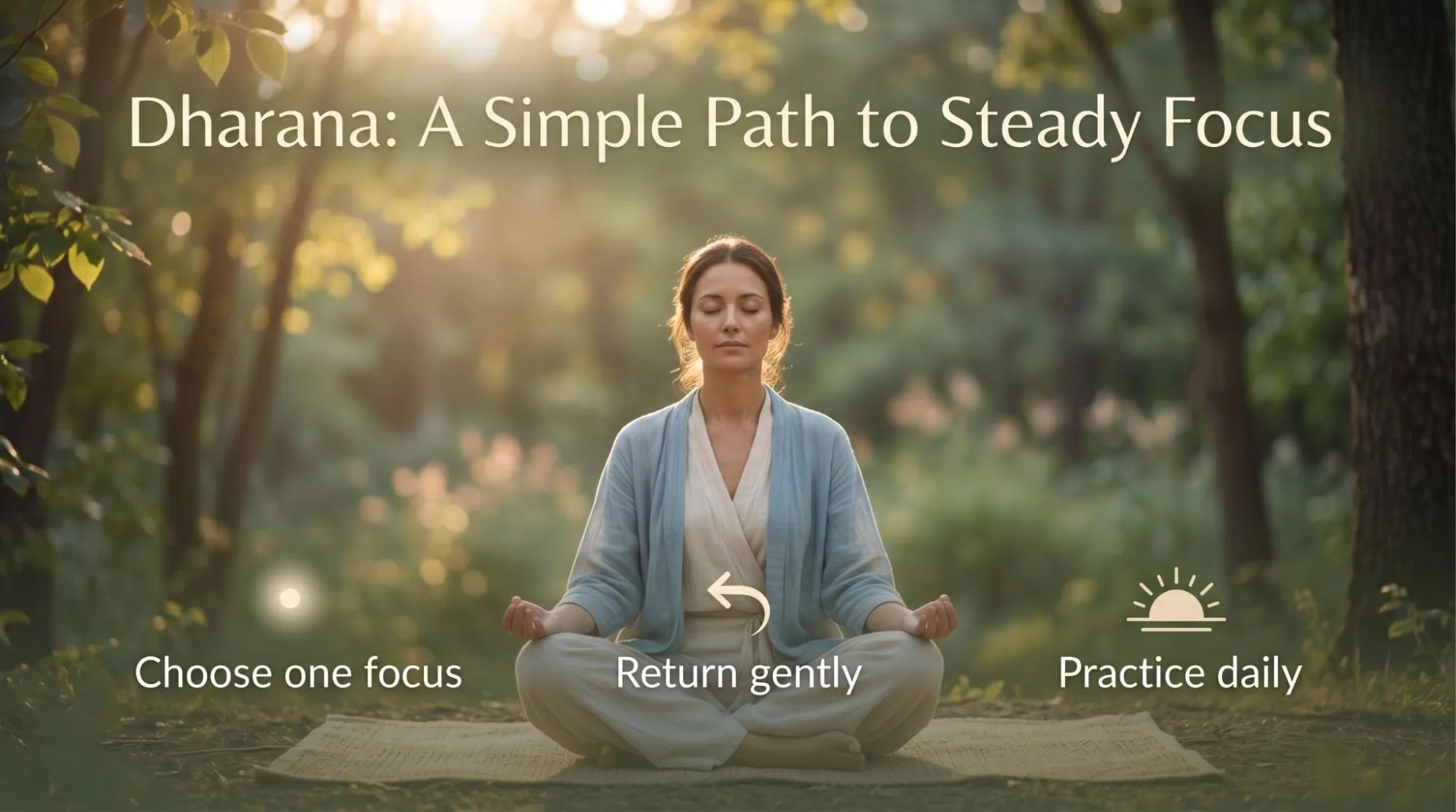 What Is Dharana in Yoga? 6 Easy Steps to Build Focus