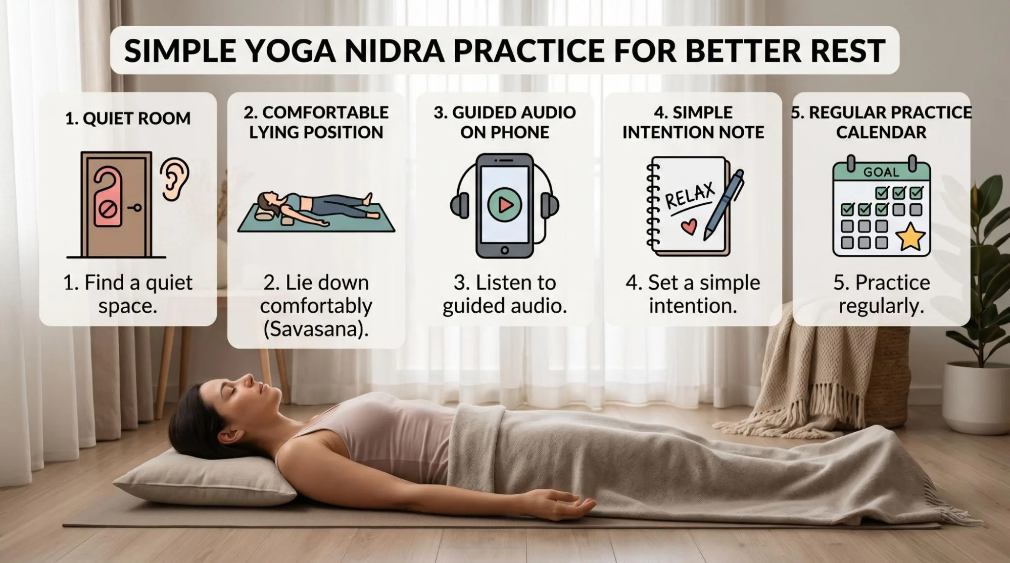 Yoga Nidra vs Sleep Difference Explained: 7 Helpful Facts
